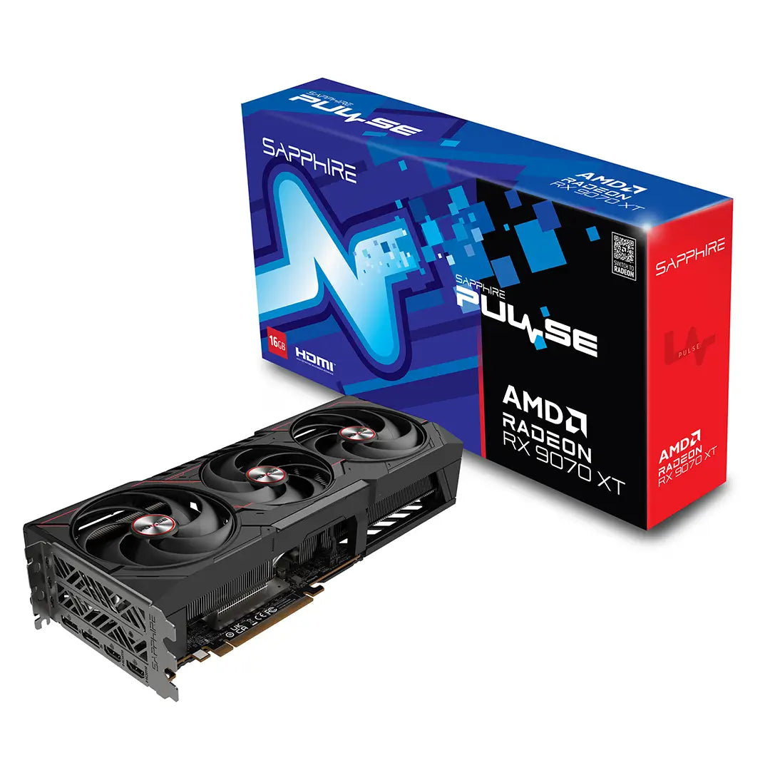 Sapphire Pulse AMD Radeon RX 9070 XT Gaming Edition  Sapphire Pulse AMD Radeon RX 9070 XT Gaming Edition